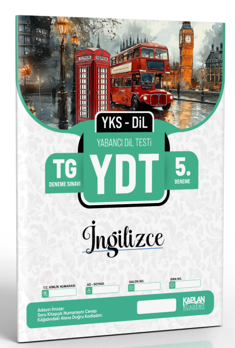KAPLAN ACADEMY (YDT) TG İNGİLİZCE 5 - 2025-2026